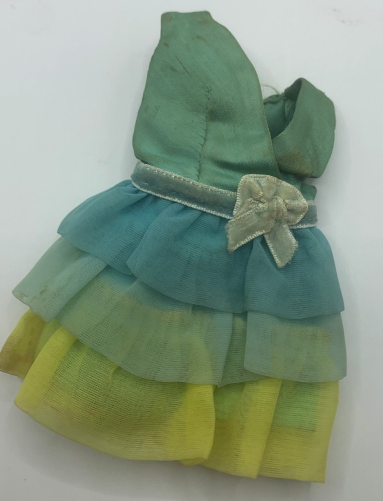 Vintage Barbie Dreamy Blues Outfit 1970s Fashions Dress Clothes #1456 WORN OUT