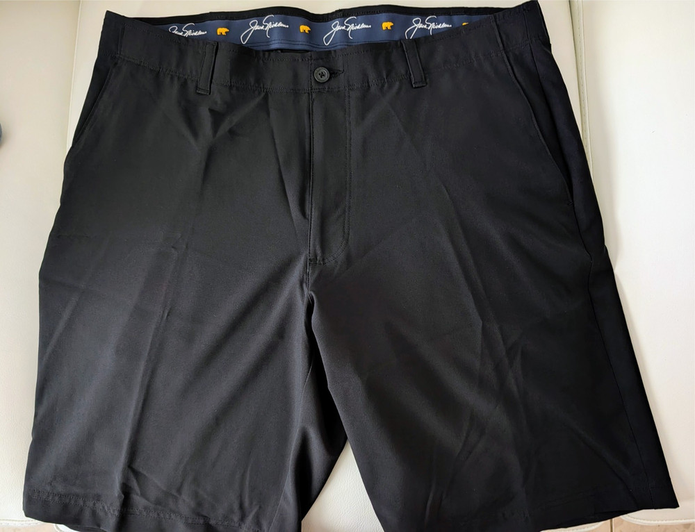 Men's  Jack Nicklaus golfShorts Black Sz 38 Active Waistband  Jack Nicklaus $65r