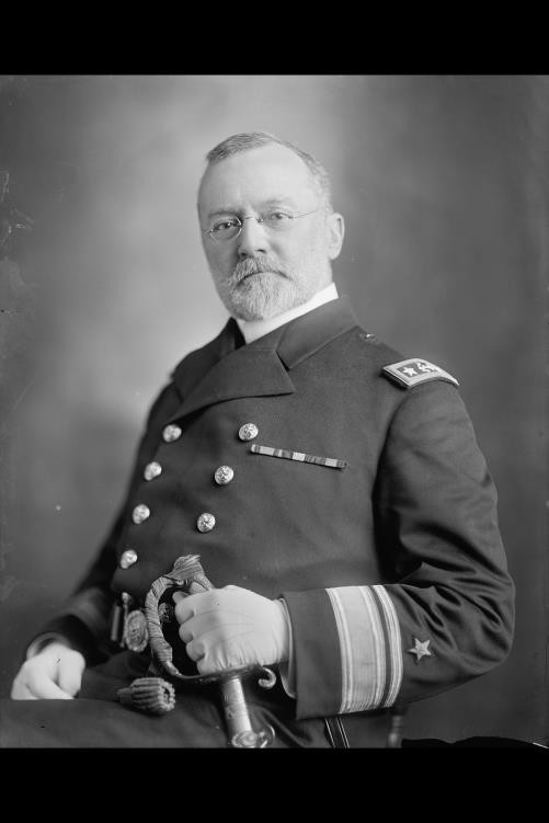 Photo:Admiral E.B. Barry,United States Navy,USN,Military,Harris & Ewing