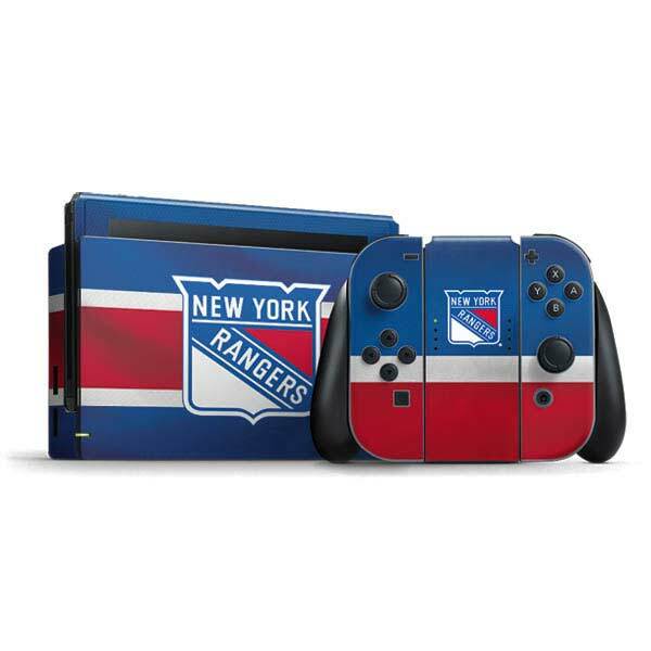 NHL New York Rangers Nintendo Switch Bundle Skin - New York Rangers Jersey