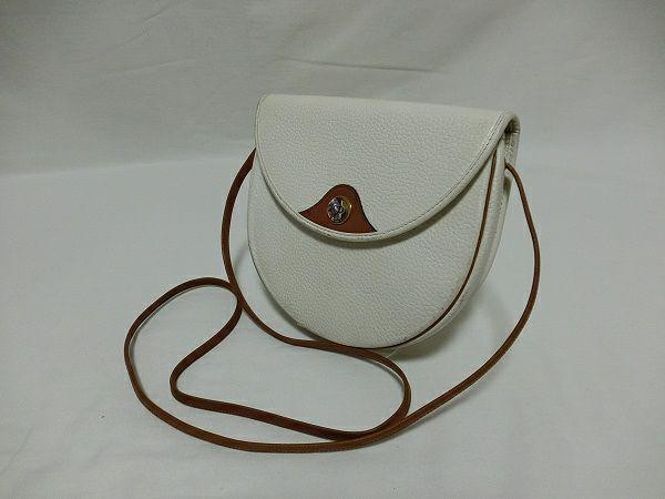 Dior Vintage Leather Shoulder Bag French Classic Designer Handbag