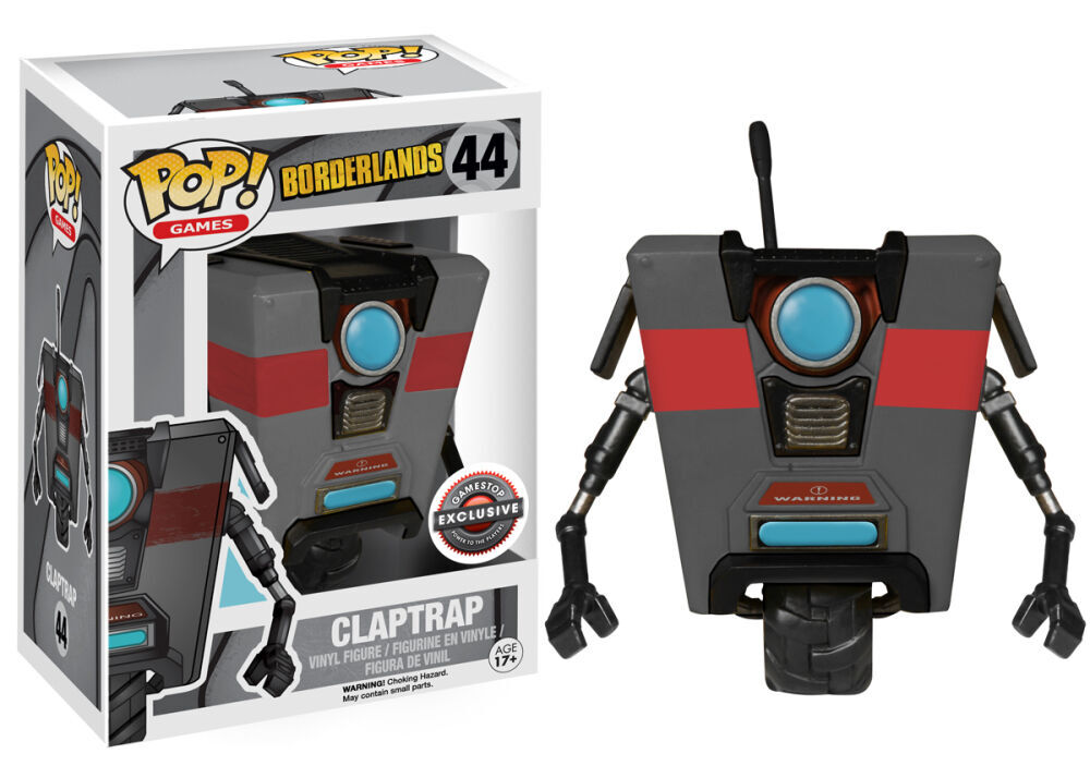 Funko Pop! Vinyl: Borderlands - Claptrap - GameStop (Exclusive) #44