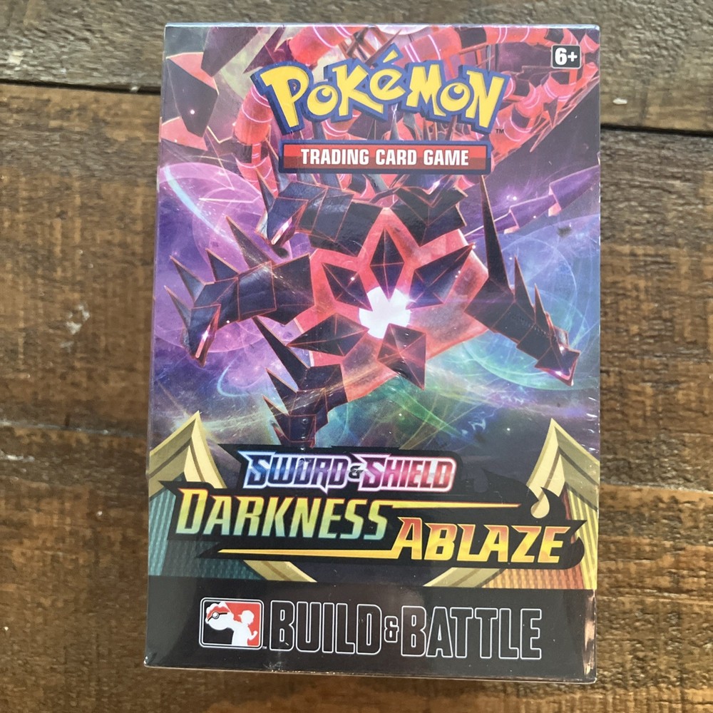 Pokemon TCG: Sword & Shield DARKNESS ABLAZE Build & Battle Kit Factory Sealed