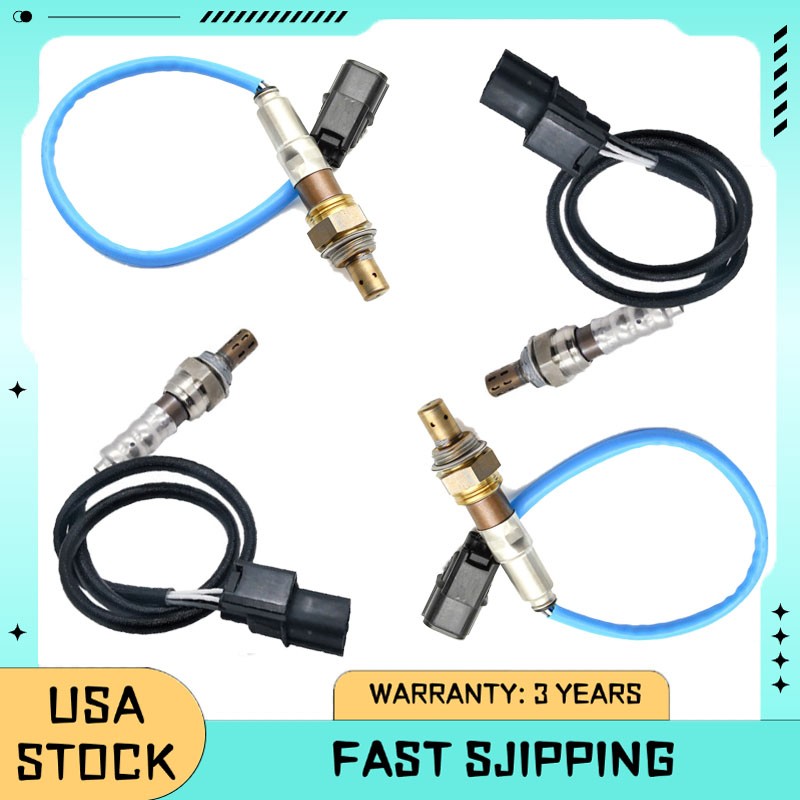 Set Of 4 Up+Down Oxygen O2 Sensor For Honda Pilot 3.5L V6 2009-15 Crosstour 2012