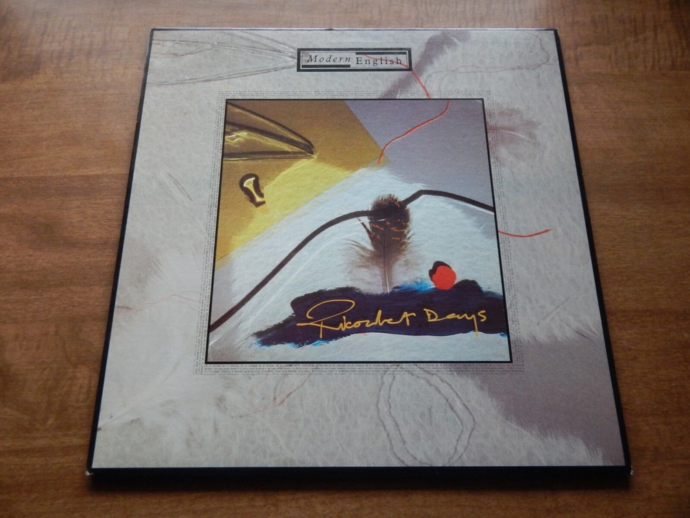 LP-MODERN ENGLISH-Ricochet Days-1984-Hands Across the Sea. Spinning Me Round