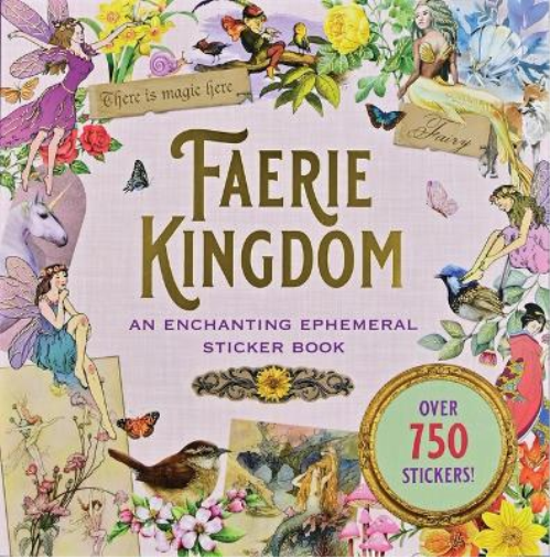Faerie Kingdom Sticker Book with 750+ Stickers Paperback