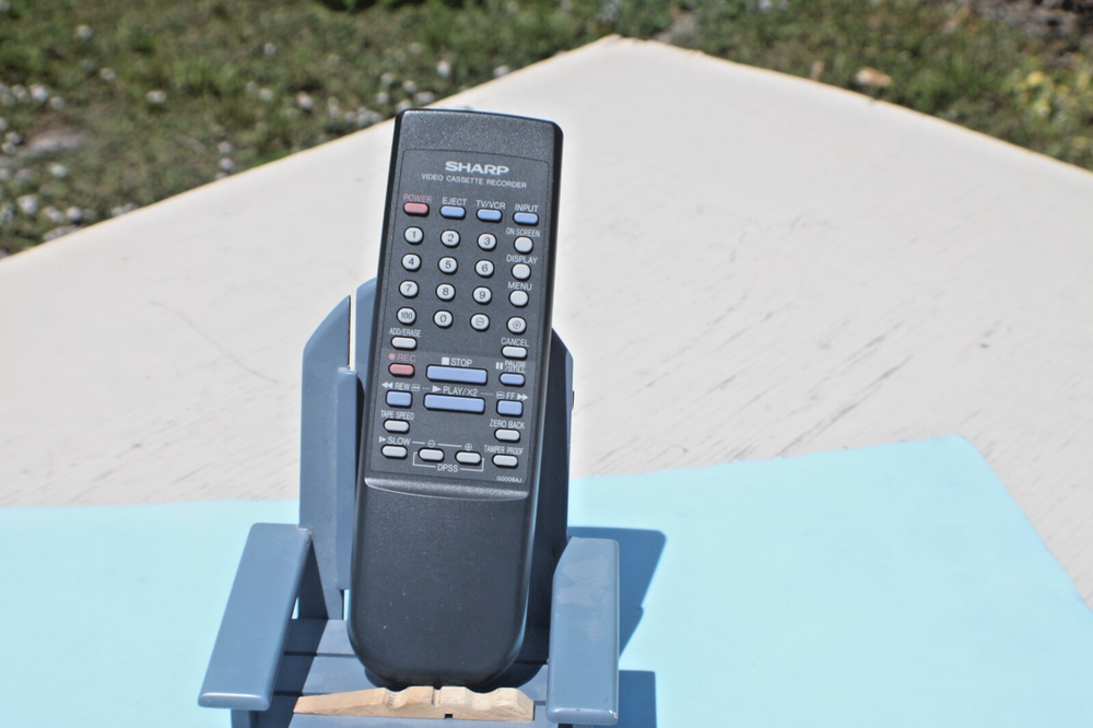 Sharp G0006AJ VCR Remote Control Replacement for Video Cassette Recorders