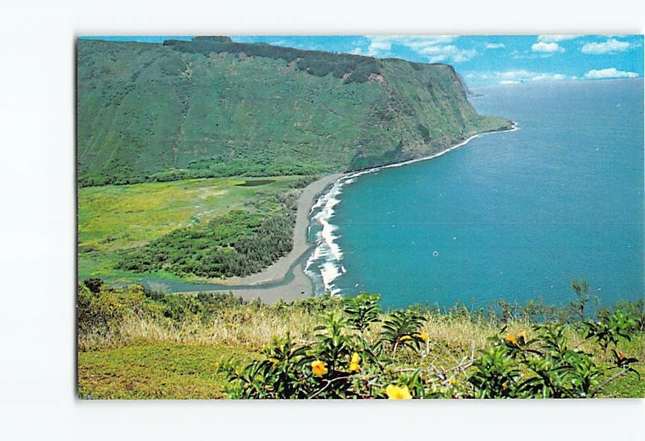 Postcard Waipio Valley Hawaii USA