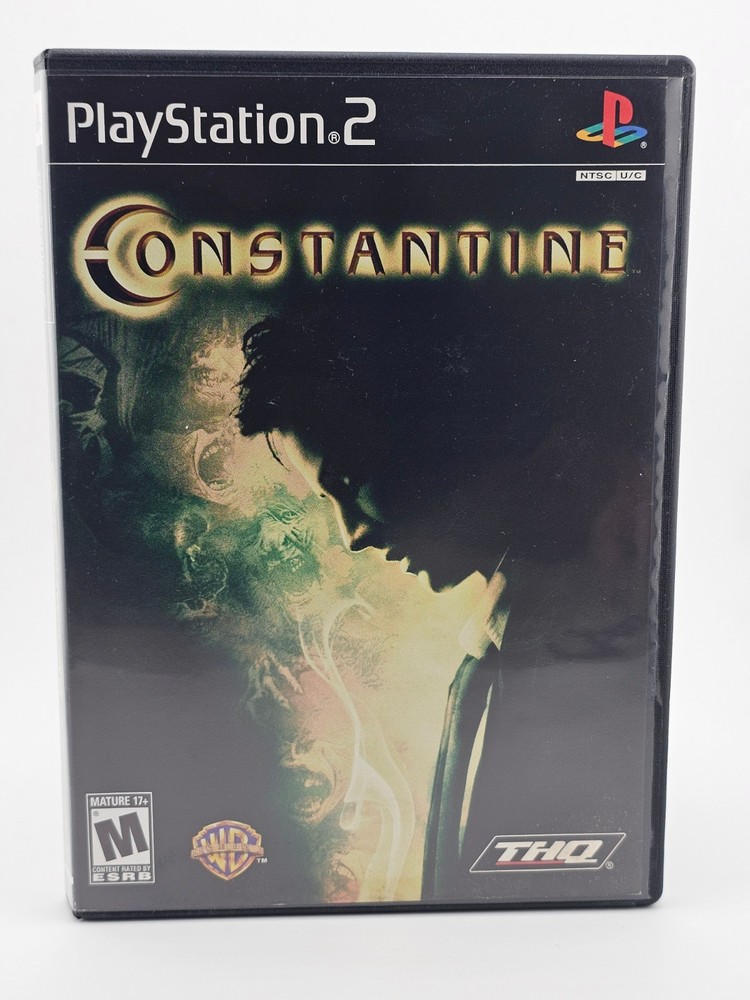 Sony Playstation 2 PS2 Constantine Disc + Case Cleaned & Tested