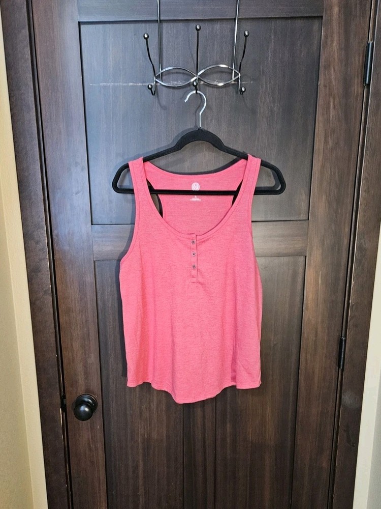 EUC Women's SO Pink Sleeveless Tank Top Size XL X-Large