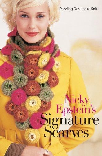 Nicky Epstein Signature Scarves Knitting Patterns with Dazzling Designs