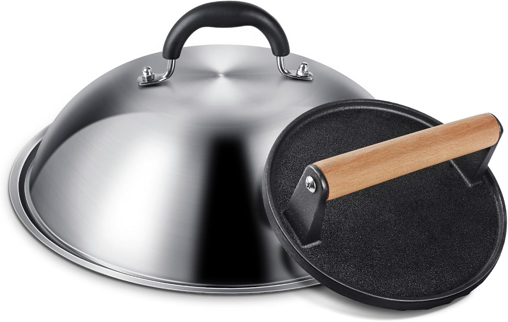 Commercial Grade 12 Inch Heavy Duty Round Griddle Accessories for Blackstone
