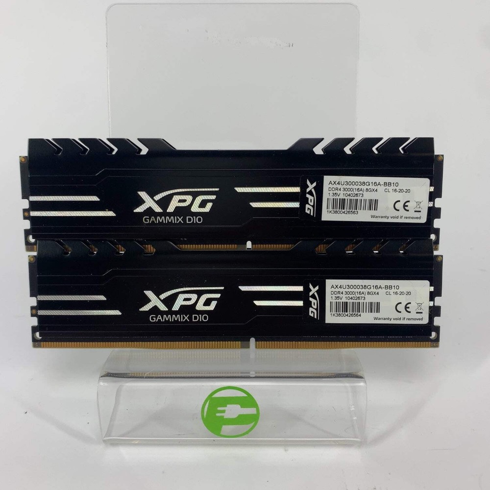 XPG GAMMIX D10 16GB (2x8GB) RAM DDR4 3000MHz AX4U300038G16A-BB10 Memory Kit