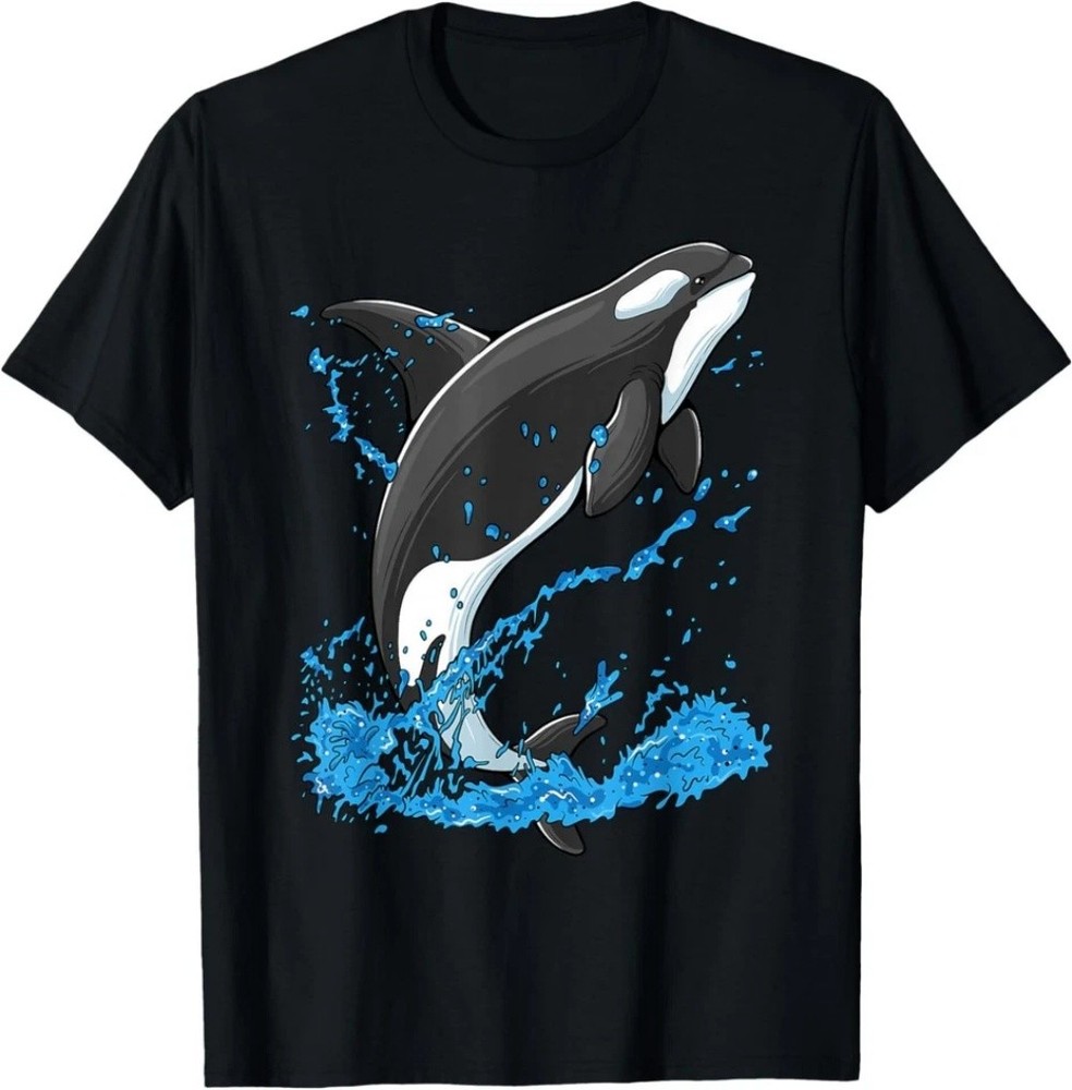 Orca Killer Whale Graphic Gift Unisex T-Shirt