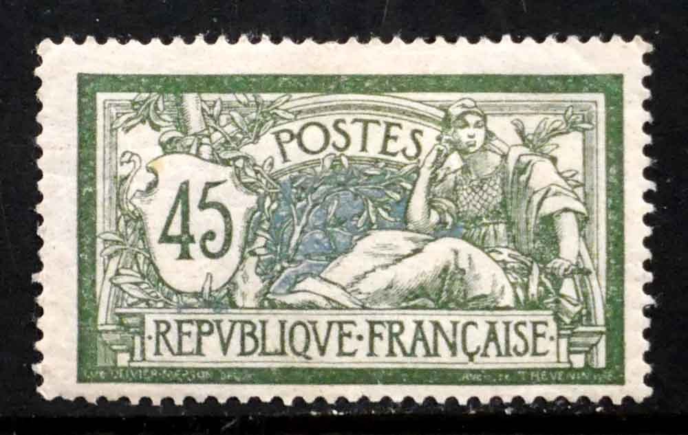 France: 1906 Classic Era Stamp Unused Scott #122 Cv $29 Sound