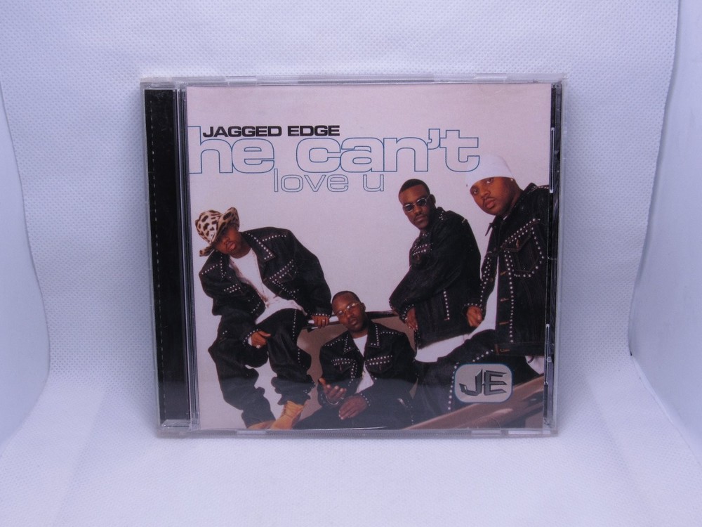 Jagged Edge – He Can't Love U CD 1998 So So Def Columbia R&B Single