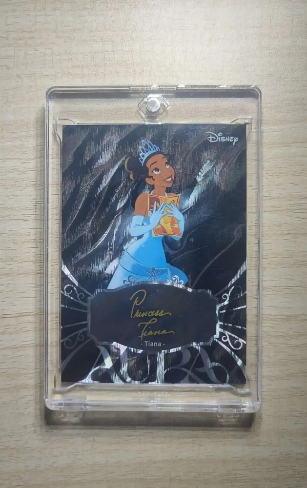 2025 kakawow Disney aura black 1/1 one of one Tiana Princess and the sign -CHAI