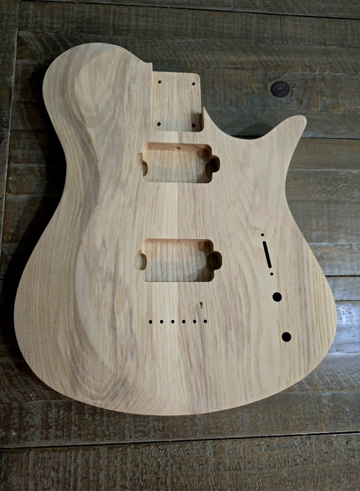 Zeus-Style Guitar Body, Ash, HH