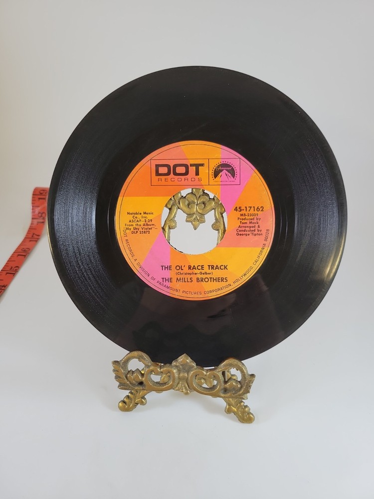 Ol' Race Track/But for Love by Mills Brothers 45RPM 45-17162