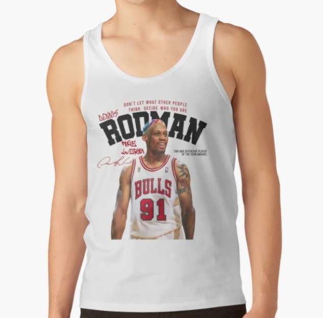 Dennis Rodman Tank Top - HOT tank top, best shirt tank top for fan