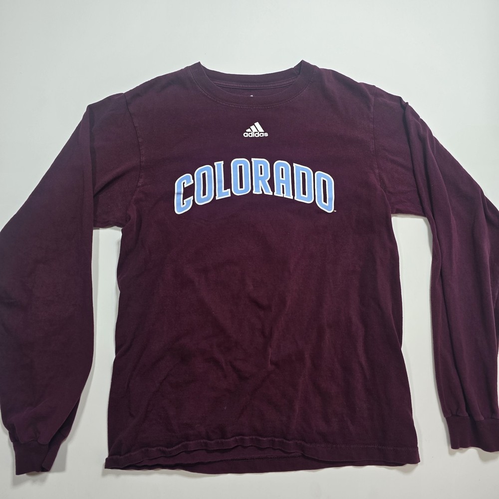 Adidas Colorado Rapids Soccer  T Shirt Men's Medium Long Sleeve