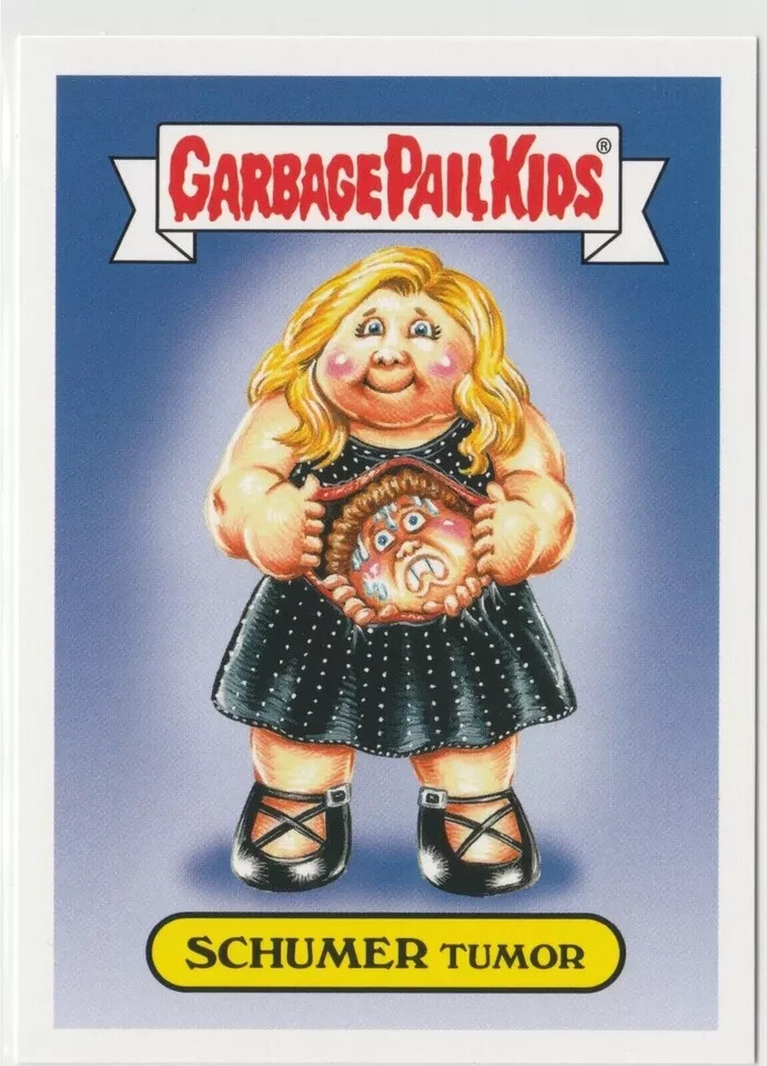 Schumer Tumor 5b Garbage Pail Kids GPK 2016 Prime Slime Trashy TV Card