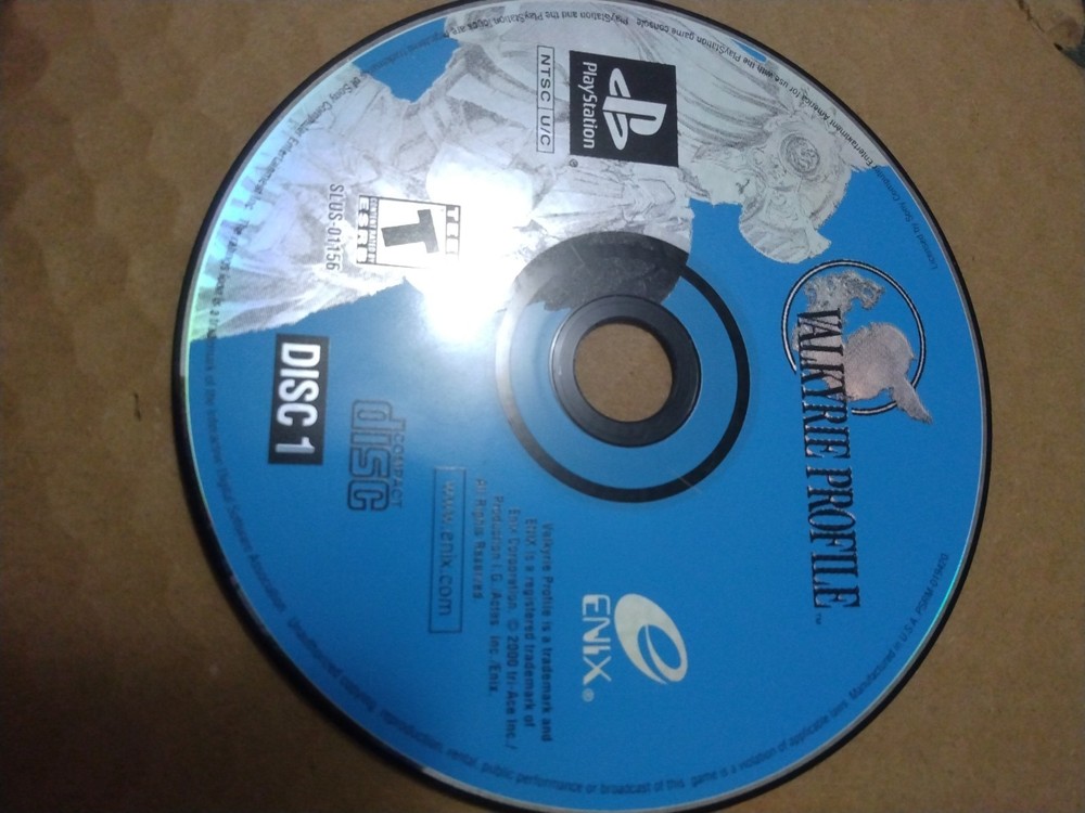 Valkyrie Profile | PS1 | Discs Only | Tested
