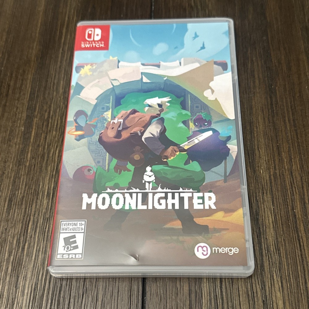 Moonlighter - Nintendo Switch With Case And Tested Free Shipping