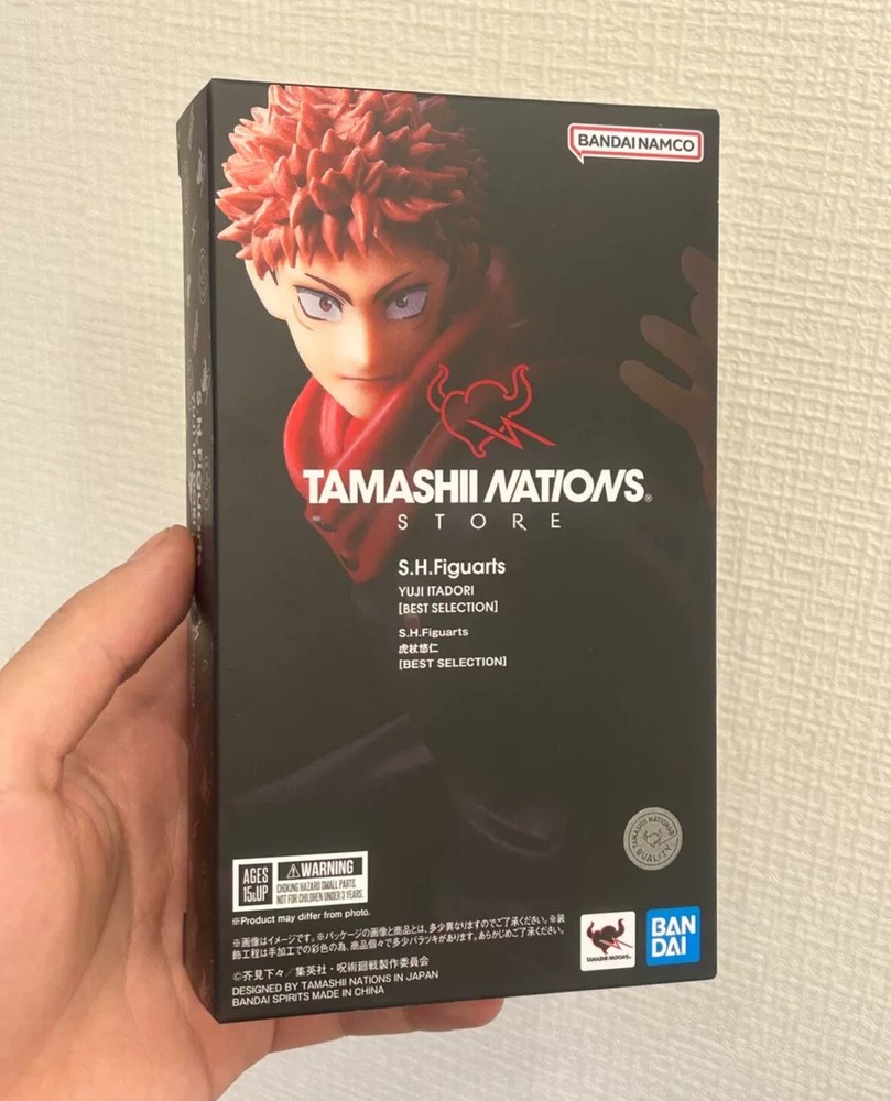 S.H.Figuarts Yuji Itadori BEST SELECTION SHF SH Limited Jujutsu Kaisen Toy Gift