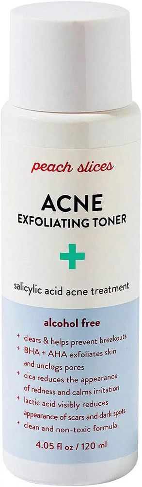 Peach Slices Acne Exfoliating Toner 4.05 oz