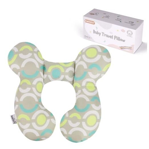 Baby Travel Pillow,Neck Pillows for Car Seat,Upgraded Baby Head Circle