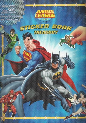 justice league sticker book treasury by DC Comics, Good Book