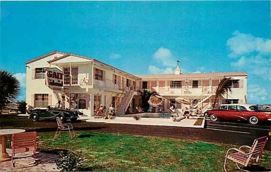 FL, Fort Lauderdale, Florida, The Galt Colonial Apt. Motel, Dexter Press 19904-B
