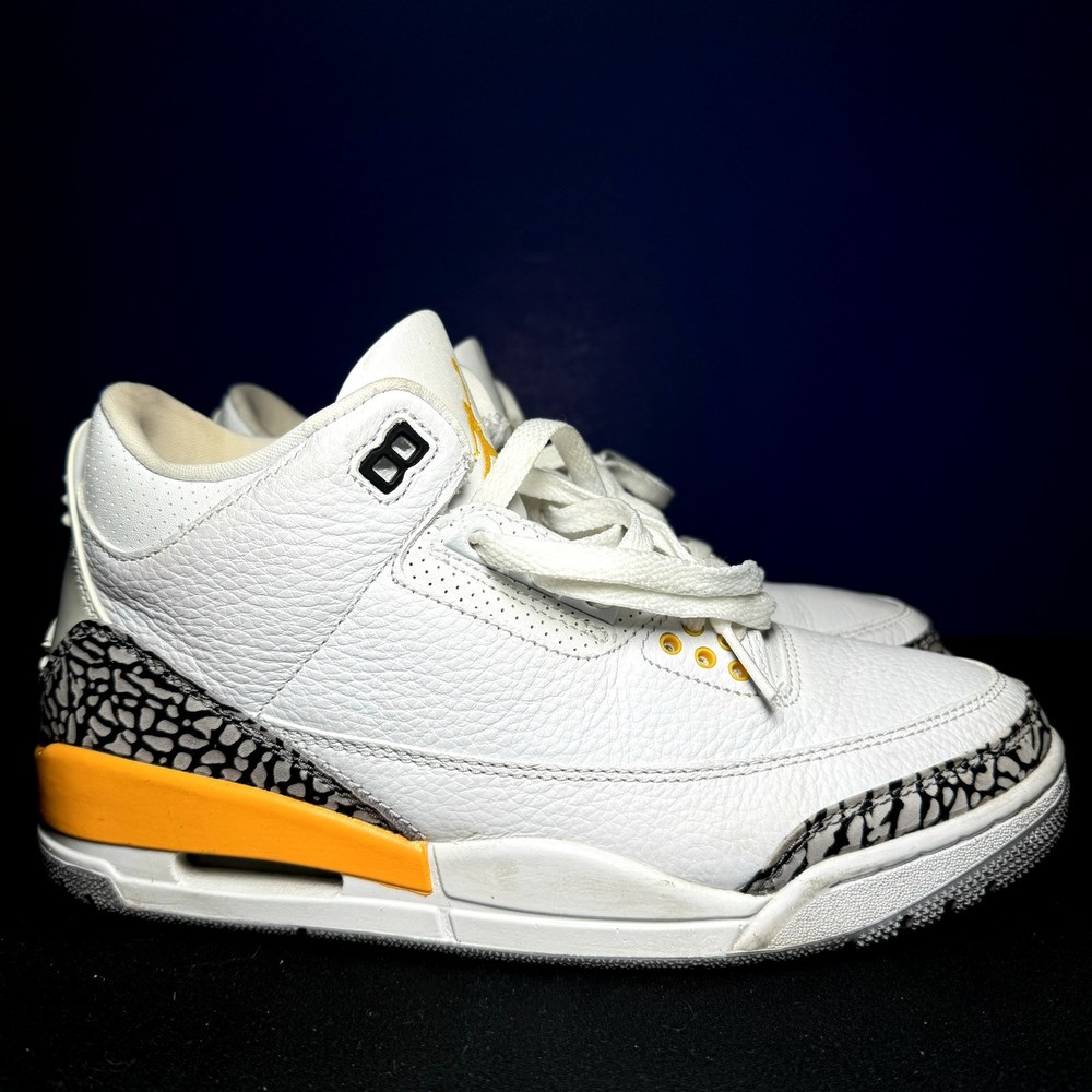 Wmns Nike Air Jordan 3 Retro Laser Orange Women's Shoes - Size 8 - CK9246 108