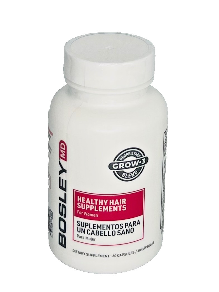 BOSLEYMD Healthy Hair Growth Supplements 60 capsules FOR WOMEN