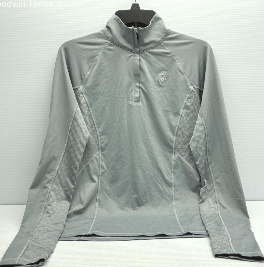 AriatTek Cold Series 1/4 Zip Base Layer Pullover Long Sleeve Womens M Hiking