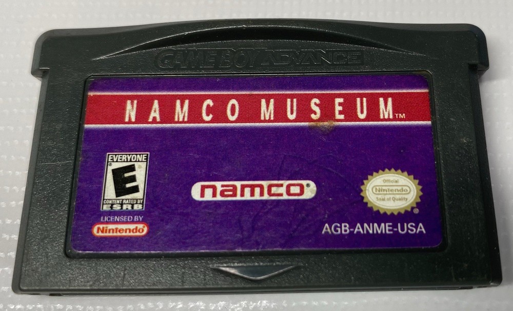 Namco Museum Game Boy Advance Cartridge - Nintendo GBA