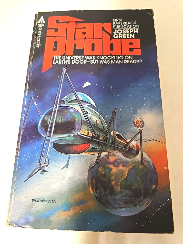 Star Probe Joseph Green 1978 First ACE Printing Paperback Science Fiction