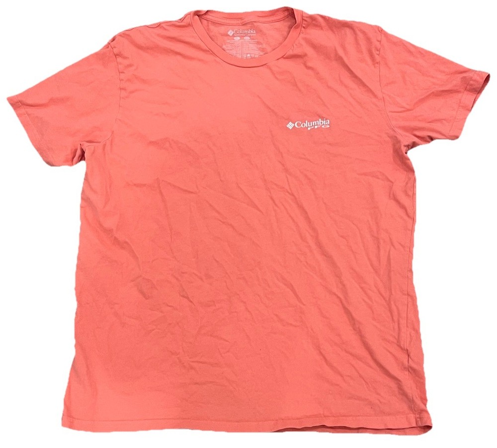 Columbia Sportswear PFG Fishing Salmon Tee Men’s Size XL Outdoors Pre-Loved