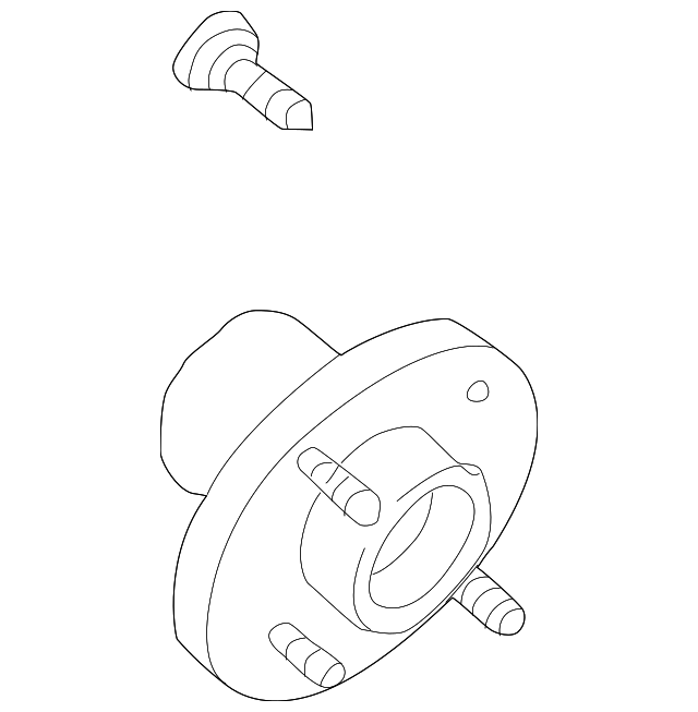 Genuine Nissan Value Advantage™ HUB ASSY FRONT D0202-4U01JNW