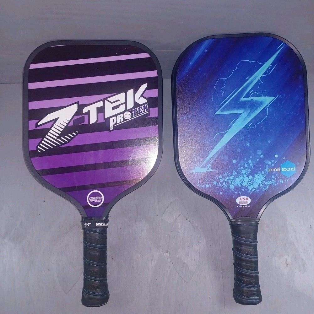 2 Pickle Ball Paddles And 1 Paddle Case