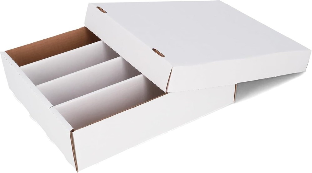 Caja ligera para 3200 tarjetas coleccionables - Paquete de 10 soluciones de almacenamiento abatibles
