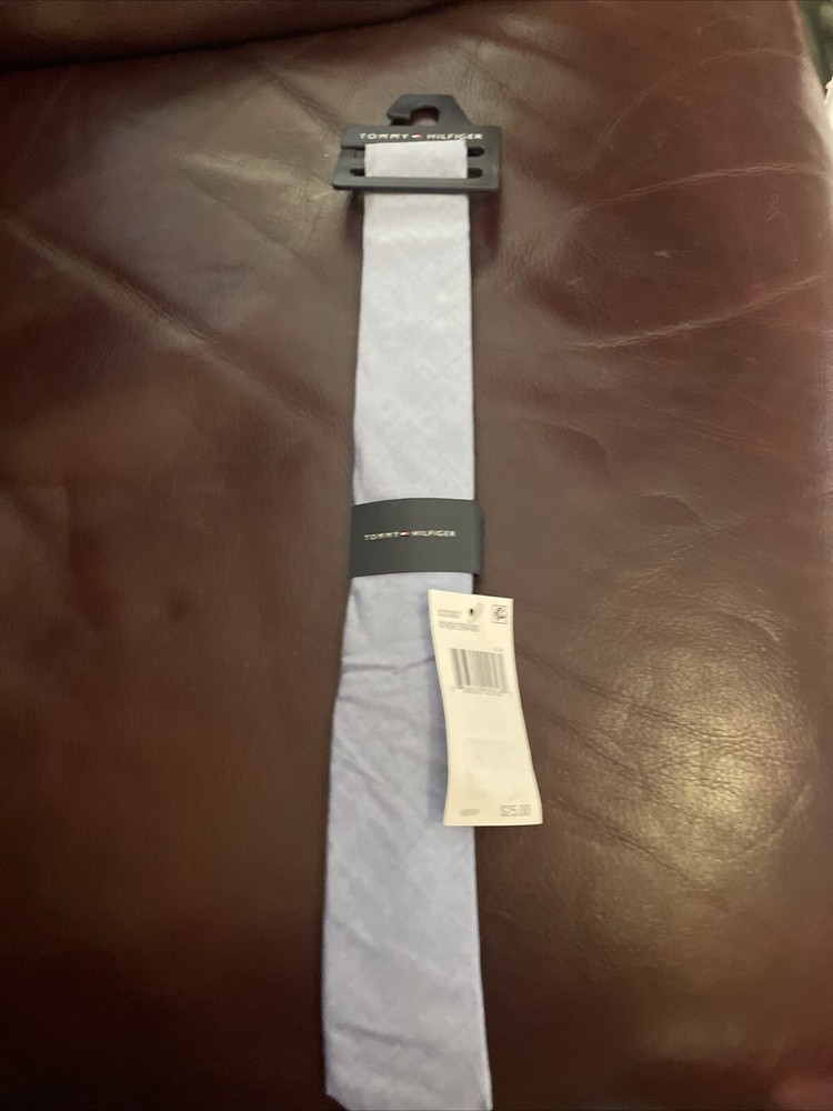 Tommy Hilfiger Light Blue Slim Necktie for Men