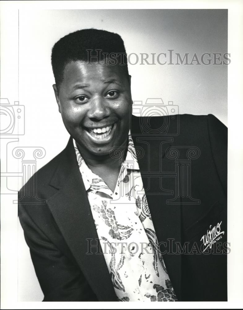 1987 Press Photo Entertainer Jeff Fox