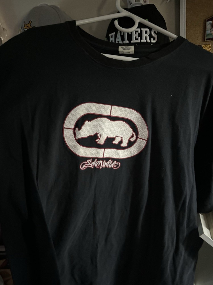 Ecko Unltd. T-Shirt Size 3XL Vintage Classic Rhino Y2K Black