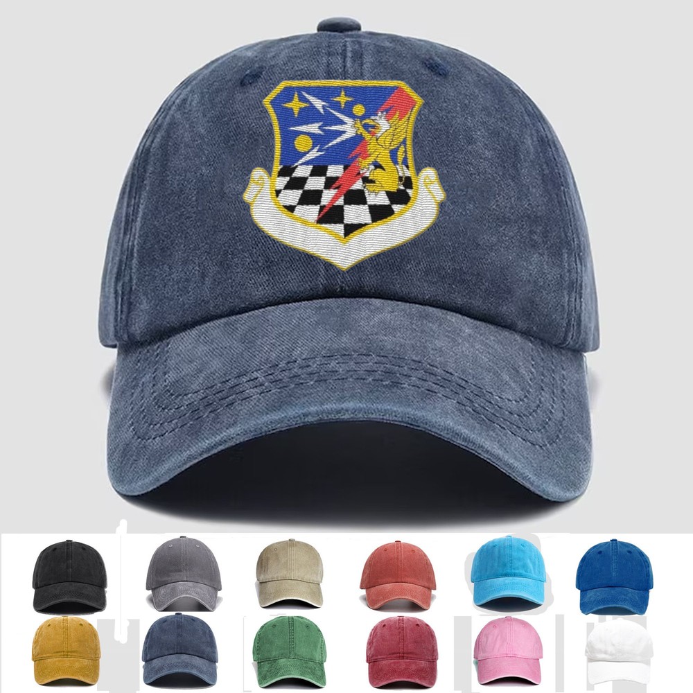Custom Embroidered Hat 419th Fighter Wing, Veteran Cap, Trucker Hat, Gift Idea
