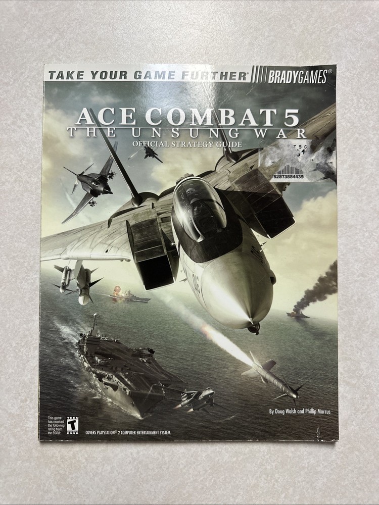 Ace Combat 5 Official Srategy Guide by BradyGames Staff (2004, Trade Paperback)-image