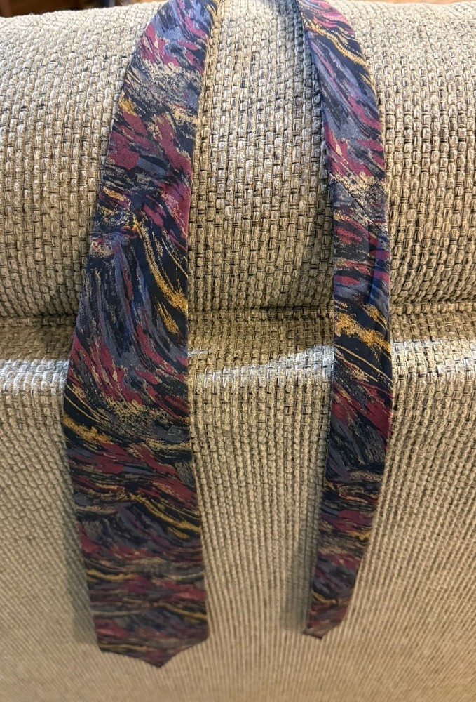 Miles Davis Abstract Print Silk Necktie. Classy, Office, Church