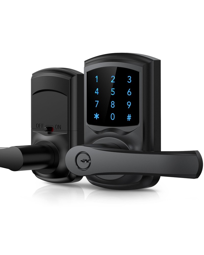 Smart Keyless Entry Door Lock with Keypad & Auto-Lock for Front Doors