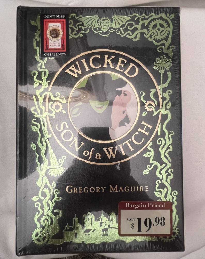 Wicked & Son of a Witch Bonded Leather Ed Gregory Maguire Wizard Oz New Sealed